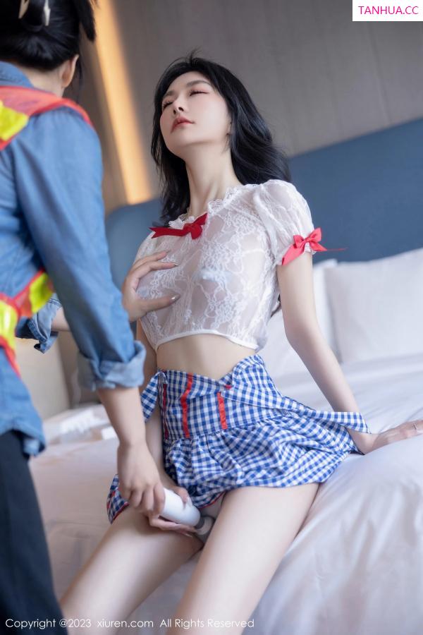   [XiuRen]高清写真图 2023.10.13 No.7509 幼幼 清纯美腿第46张图片
